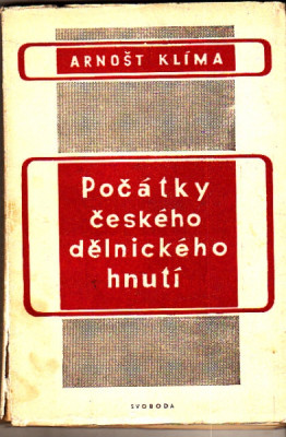 Počátky českého dělnického hnutí