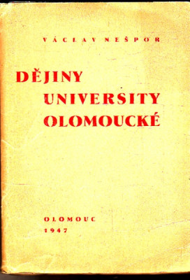 Dějiny university Olomoucké