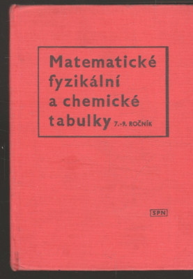 Matematické, fyzikální a chemické tabulky 7. - 9. ročník