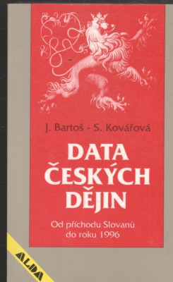 Data českých dějin (Od příchodu Slovanů do roku 1996)