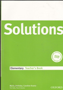 Solutions - Elementary Teacher´s Book