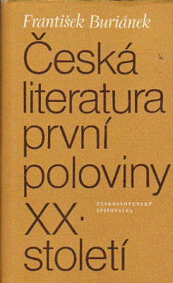 česká literatura první poloviny XX.století