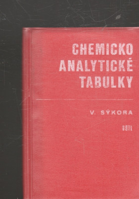 Chemicko-analytické tabulky
