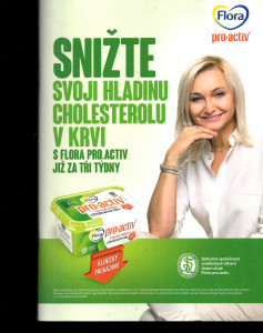 Flora pro-activ: snižte svoji hladinu cholesterolu v krvi již za tři týdny
