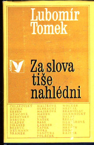 Za slova tiše nahlédni