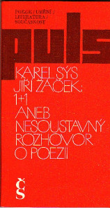 1+1 aneb nesoustavný rozhovor o poezii