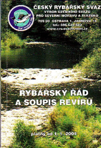 Rybářský řád a soupis revírů