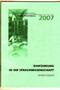 Einführung in die sprachwissenschaft