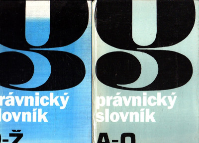 Právnický slovník 2 svazky