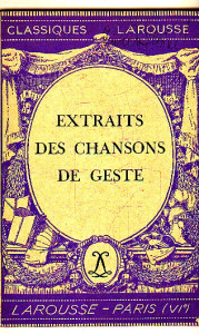 Extraits des chansons de ceste