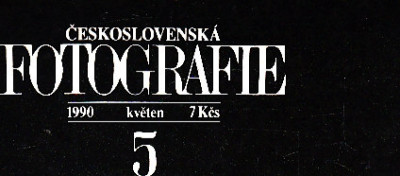 Československá fotografie č. 5 rok 1990