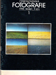 Československá fotografie č. 1 rok 1988