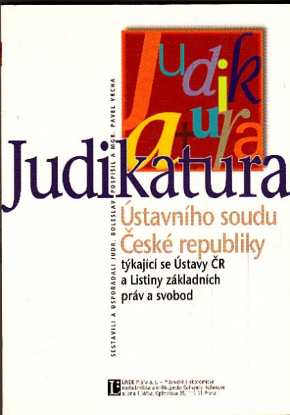 Judikatura - Ústavního soudu České republiky