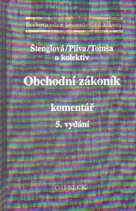 Obchodní zákoník - komentář 5. vydání