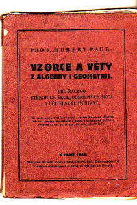 Vzorce a věty z algebry i geometrie