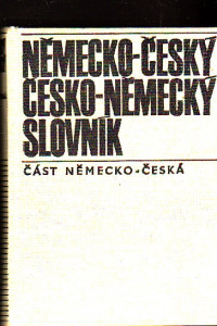 Německo - český., česko-německý slovník