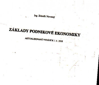 Základy podnikové ekonomiky