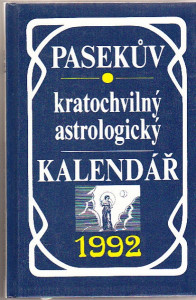 Pasekův kratochvilný astrologický kalendář 1992
