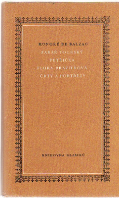Farář tourský; Petřička; Flora Brazierová; Črty a portréty