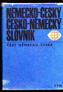 Německo-český a česko-německý slovník. Část německo-česká