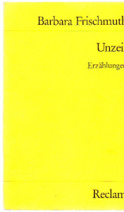 Unzeit. Erzählungen