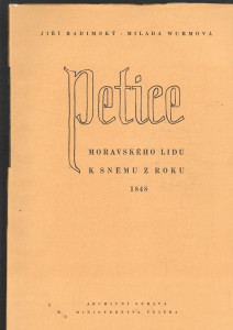 Petice moravského lidu k sněmu z roku 1848