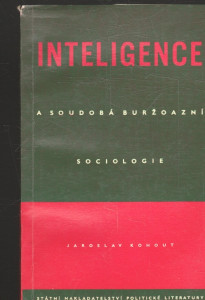 Inteligence a soudobá buržoazní sociologie
