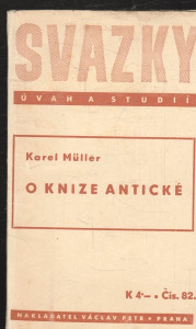 O knize antické