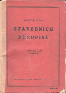 Stručný výtah stavebních předpisů
