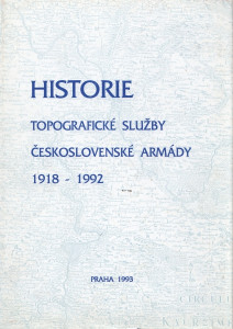 Historie topografické služby československé armády 1918 - 1992