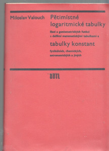 Pětimístné logaritmické tabulky, tabulky konstant