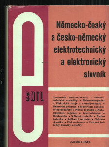 Německo-český a česko-německý elektrotechnický a elektronický slovník