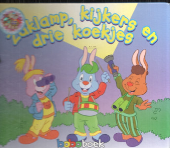 Zaklamp, kijkers en drie koekjes