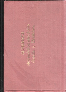 Almanach slovenského narodného divadla v Bratislave