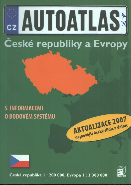 Autoatlas České republiky a Evropy