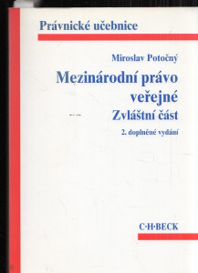 Mezinárodní právo veřejné - Zvláštní část