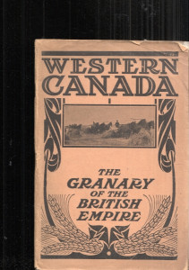 Western Canada - The granary of the british empire