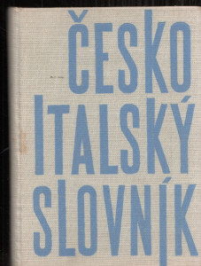 Česko italský slovník
