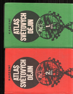 Kapesní atlas světových dějin 1. a 2. díl (2 svazky)