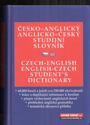 Česko-anglický, anglicko-český studijní slovník