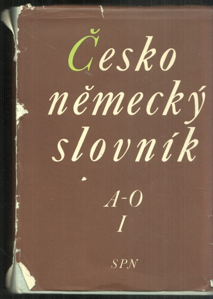 Česko německý slovník 2.sv