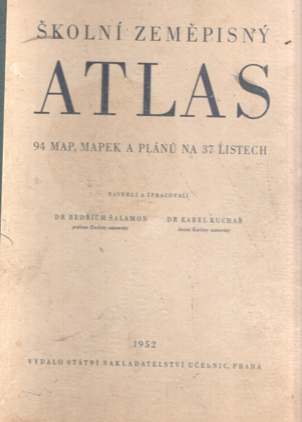 Školní zeměpisný atlas