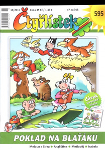Čtyřlístek 595 - Poklad na Blaťáku