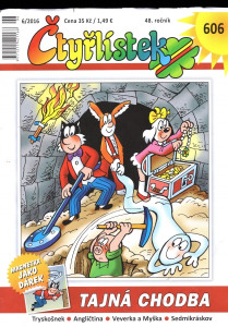 Čtyřlístek 606 - Tajná chodba