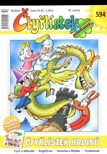 Čtyřlístek 594 - Čtyřlístek hrdinů