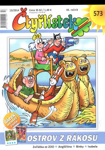 Čtyřlístek 573 - Ostrov z rákosu