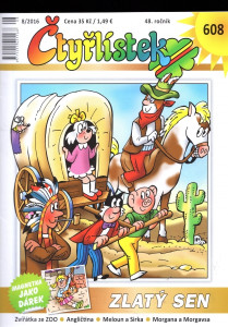 Čtyřlístek 608 - Zlatý osel