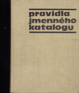 Pravidla jmenného katalogu