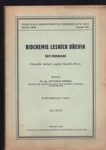 Biochemie lesních dřevin - část všeobecná