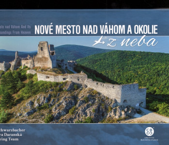 Nové Mesto nad Váhom a okolie z neba